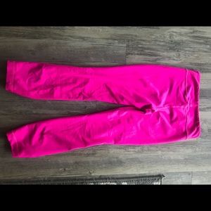 Lulu lemon neon pink leggings